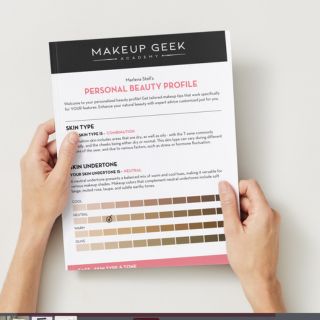 Personalized Beauty Profile